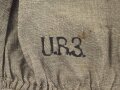 1.Weltkrieg, feldgrauer Überzug für eine Tschapka. Kammerstück Ulanen Regiment 3, datiert 1914. Guter Zustand