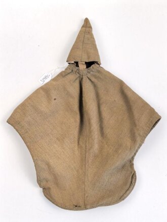 1.Weltkrieg, feldgrauer Überzug für einen  Helm der Kürassiere oder Jäger zu Pferd. Getragenes Stück in gutem Gesamtzustand