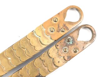 Schuppenkette für eine Pickelhaube. Gesamtlänge...
