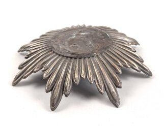 Emblem  Buntmetall versilbert. Maximale Breite knapp...