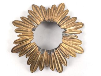Emblem Messingblech. Maximale Breite etwa 13cm