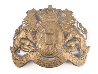 Bayern, Emblem für eine Pickelhaube für...