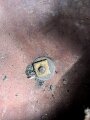 Bayern, Pickelhaube als Dachbodenfund. Ungereinigtes Stück mit guter Sustanz