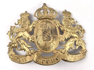 Bayern, Emblem für eine Pickelhaube für...