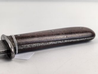 Kampfmesser / Stiefelmesser Wehrmacht. Hersteller "PUMA Solingen" Scheide fehlt