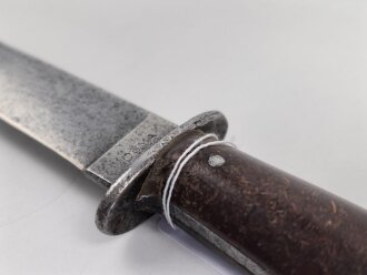 Kampfmesser / Stiefelmesser Wehrmacht. Hersteller "PUMA Solingen" Scheide fehlt