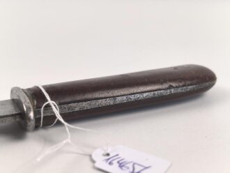 Kampfmesser / Stiefelmesser Wehrmacht. Hersteller "PUMA Solingen" Scheide fehlt