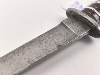 Kampfmesser / Stiefelmesser Wehrmacht. Hersteller "PUMA Solingen" Scheide fehlt