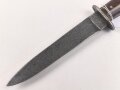 Kampfmesser / Stiefelmesser Wehrmacht. Hersteller "PUMA Solingen" Scheide fehlt
