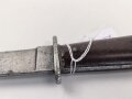 Kampfmesser / Stiefelmesser Wehrmacht. Hersteller "PUMA Solingen" Scheide fehlt