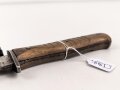 Kampfmesser / Stiefelmesser Wehrmacht. "Bowieklinge" Scheide Originallack