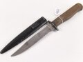 Kampfmesser / Stiefelmesser Wehrmacht. "Bowieklinge" Scheide Originallack