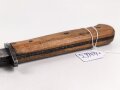 Kampfmesser / Stiefelmesser Wehrmacht. "Bowieklinge" Scheide Originallack
