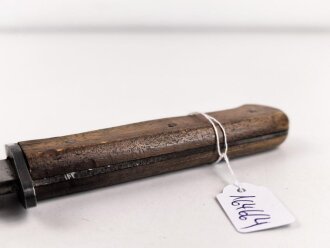 Kampfmesser / Stiefelmesser Wehrmacht. "Bowieklinge" Scheide Originallack