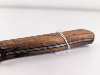 Kampfmesser / Stiefelmesser Wehrmacht. Hersteller "Eickhorn Solingen" ,  Scheide Originallack