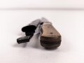 Kampfmesser / Stiefelmesser Wehrmacht. Leicht beschliffene Klinge,  Scheide Originallack