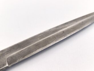 Kampfmesser / Stiefelmesser Wehrmacht. Hersteller " TIGER Solingen" Scheide fehlt