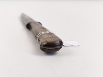 Kampfmesser / Stiefelmesser Wehrmacht. Hersteller " TIGER Solingen" Scheide fehlt