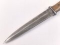 Kampfmesser / Stiefelmesser Wehrmacht. Hersteller " TIGER Solingen" Scheide fehlt