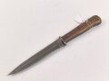 Kampfmesser / Stiefelmesser Wehrmacht. Hersteller " TIGER Solingen" Scheide fehlt