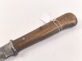 Kampfmesser / Stiefelmesser Wehrmacht. Hersteller " TIGER Solingen" Scheide fehlt
