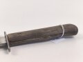 Kampfmesser / Stiefelmesser Luftwaffe. Saubere Klinge mit Luftwaffenabnahme, Scheide Originallack