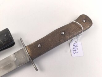 Kampfmesser / Stiefelmesser Luftwaffe. Saubere Klinge mit...