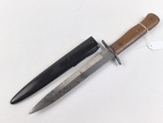 Kampfmesser / Stiefelmesser Luftwaffe. Minimal fleckige...