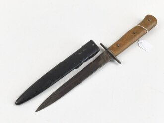 Kampfmesser / Stiefelmesser Luftwaffe. Beschliffen und...