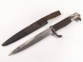 1.Weltkrieg,  Grabendolch für Offiziere, ungereinigtes Stück von Eickhorn Solingen