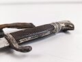 1.Weltkrieg,  Grabendolch für Offiziere, ungereinigtes Stück von Eickhorn Solingen