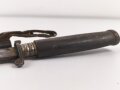 1.Weltkrieg  Grabendolch. Eigentumstück mit Holzgriffschalen . Die Klingenspitze ist abgebrochen