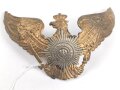 Preussen, Emblem für eine Pickelhaube für Mannschaften der Garde Regimenter, Befestigungsabstand etwa 100mm