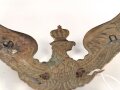 Preussen, Emblem für eine Pickelhaube für Mannschaften der Garde Regimenter, Befestigungsabstand etwa 100mm
