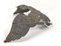 Preussen, Emblem für eine Pickelhaube für Offiziere der Grenadier Regimenter, Befestigungsabstand etwa 95mm