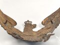 Preussen, Emblem für eine Pickelhaube für Offiziere der Grenadier Regimenter, Befestigungsabstand etwa 95mm
