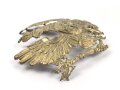 Preussen , Emblem für eine Pickelhaube, Ausführung vor 1888. Alt repariertes Stück , Befestigungsabstand etwa 72mm