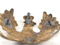 Preussen , Emblem für eine Pickelhaube, Ausführung vor 1888. Alt repariertes Stück , Befestigungsabstand etwa 72mm