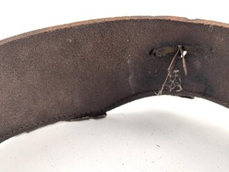 Kaiserreich, Teil eines Innenfutter für einen Helm der Kürassiere oder Jäger zu Pferd. Aussendurchmesser etwa 60cm