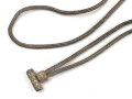 Kaiserreich, Fangschnur  für eine Pelzmütze der Husaren. Metallfaden, Gesamtlänge etwa 87cm