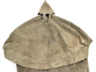 1.Weltkrieg, feldgrauer Überzug für einen  Mannschaftshelm der Kürassiere oder Jäger zu Pferd. Getragenes Stück in gutem Gesamtzustand