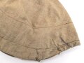1.Weltkrieg, feldgrauer Überzug für einen Mannschaftshelm in Artillerie Regiment 26. Wendbar, mit Manöverband auf der anderen Seite