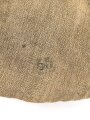1.Weltkrieg, feldgrauer Überzug für einen Mannschaftshelm im Landwehr Infanterie Regiment 80. Grüne Nummer, so ab 1916 statt der roten Nummer getragen. Guter Gesamtzustand, mit Hersteller