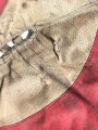 1.Weltkrieg, feldgrauer Überzug für eine Pickelhaube eines Angehörigen im Reserve Infanterie Regiment 29. Ausführung ab 1916 mit grüner Nummer, diese wurde auf einen bereits vorhandenen Bezug aufgenäht  ( wendbar mit Manöverband)