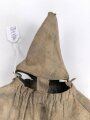 1.Weltkrieg, feldgrauer Überzug für eine Pickelhaube eines Angehörigen im Reserve Infanterie Regiment 29. Ausführung ab 1916 mit grüner Nummer, diese wurde auf einen bereits vorhandenen Bezug aufgenäht  ( wendbar mit Manöverband)