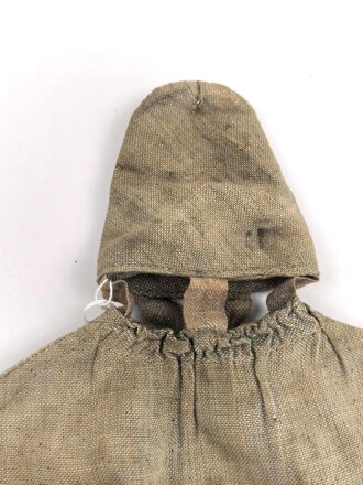 1.Weltkrieg, feldgrauer Überzug für eine Pickelhaube eines Angehörigen im bayrischen Feldartillerie Regiment 10. Ausführung ab 1916 mit grüner Nummer. Deutlich getragenes Stück