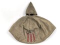 1.Weltkrieg, feldgrauer Überzug für eine Pickelhaube eines Angehörigen im Infanterie Regiment 111. Wendbare Ausführung , die andere Seite mit Manöverband. Deutlich getragenes Stück