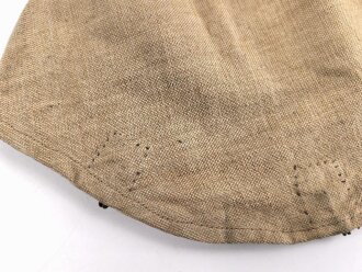 1.Weltkrieg, feldgrauer Überzug für eine Pickelhaube für Mannschaften im hessischen Infanterie Rergiment 115. Kammerstück von 1912, Hersteller aus Konstanz