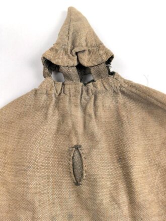 1.Weltkrieg, feldgrauer Überzug für eine Pickelhaube für Mannschaften im hessischen Infanterie Rergiment 115. Kammerstück von 1912, Hersteller aus Konstanz