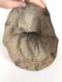 1.Weltkrieg, feldgrauer Überzug für eine Pickelhaube für Mannschaften im hessischen Infanterie Rergiment 115. Kammerstück von 1912, Hersteller aus Konstanz